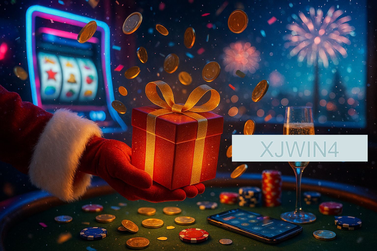 Promoções de Ano Novo no XJWIN4